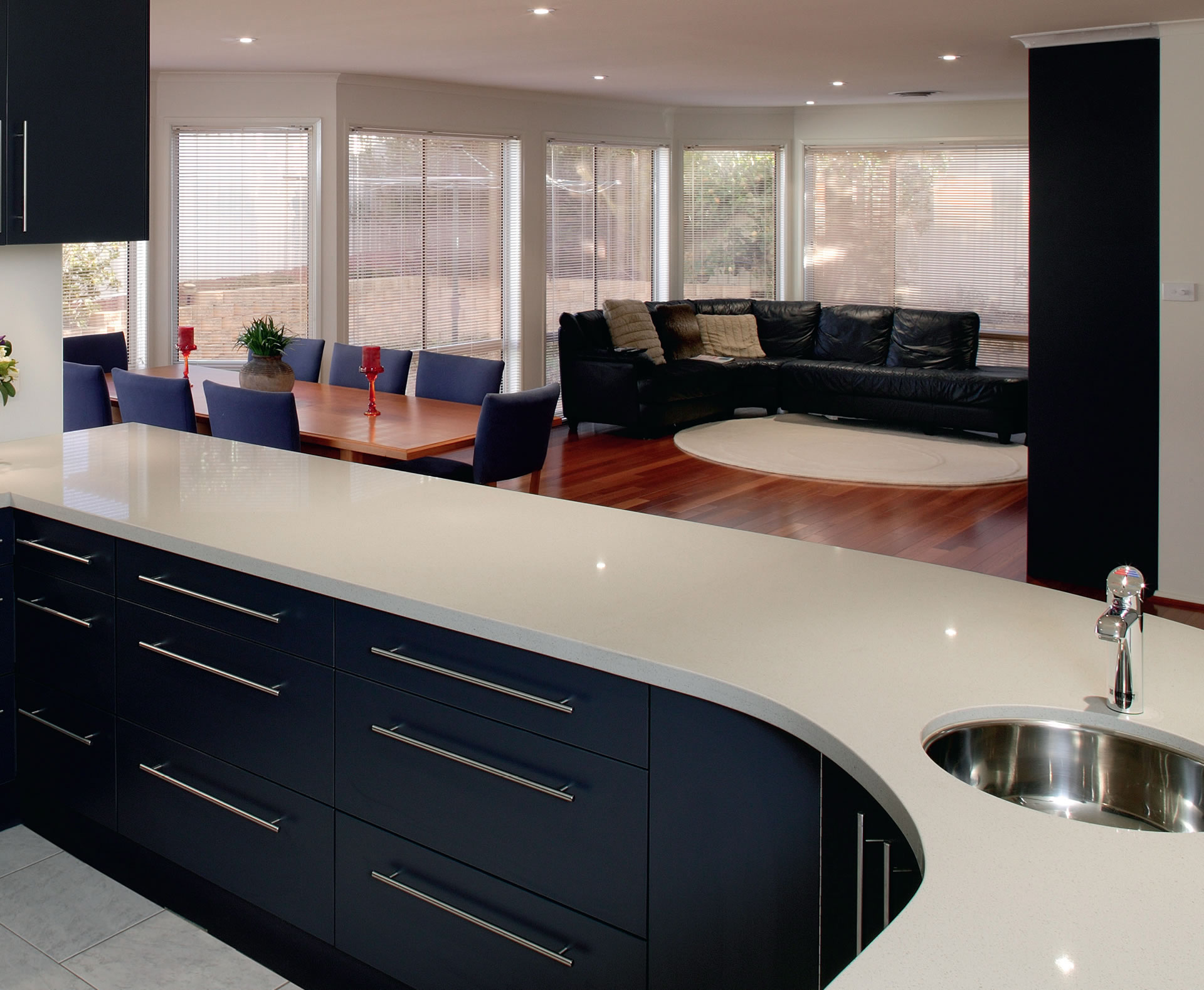 Formica Char Blue Melamine